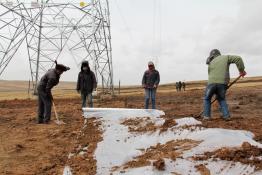 玉樹(shù)聯(lián)網(wǎng)工程人員投入巴顏喀拉山植被恢復(fù)工作