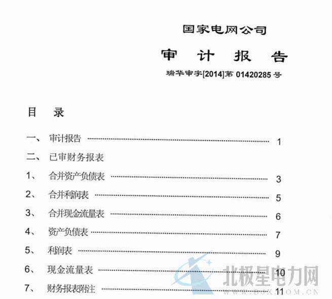 國家電網(wǎng)審計報告