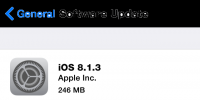 不溫不火的iOS 8.1.3，還是沒有解決關(guān)鍵問題
