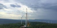 中國電建華東院泰國首個風電項目全部風電機組順利完成吊裝
