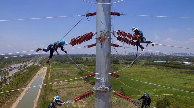 冒高溫堅(jiān)守——合肥云廬線改造工程