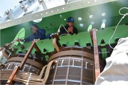 國(guó)網(wǎng)莆田供電公司順利完成110千伏湄洲變主變吊罩檢查