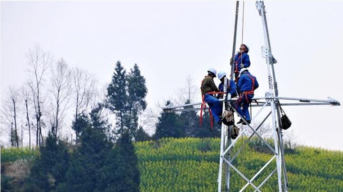 加緊施工保鄭萬(wàn)高鐵建設(shè)用電