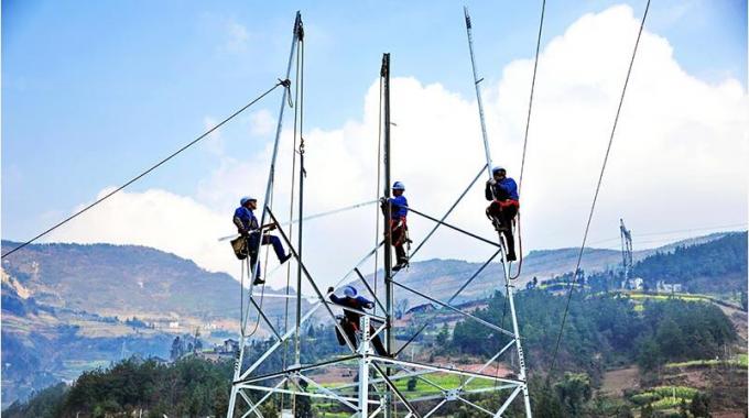 加緊施工保鄭萬(wàn)高鐵建設(shè)用電