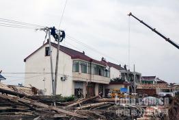 東臺供電：抗風(fēng)災(zāi)保供電