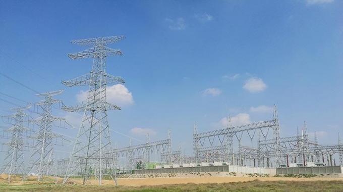 壯美寧夏特高壓之—±800千伏靈州換流站