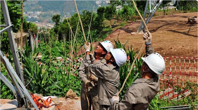 巴東供電：遷改線路讓道500千伏盤(pán)龍線