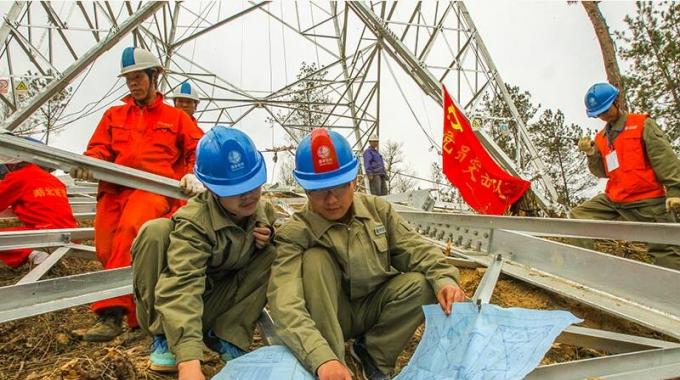 分秒必爭力保特高壓工程按期完工