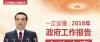 一文讀懂李克強(qiáng)總理2018年政府工作報告中電改大事！