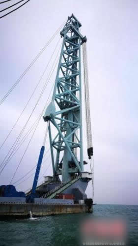 中廣核陽(yáng)江南鵬島海上風(fēng)電項(xiàng)目樁基工程開工