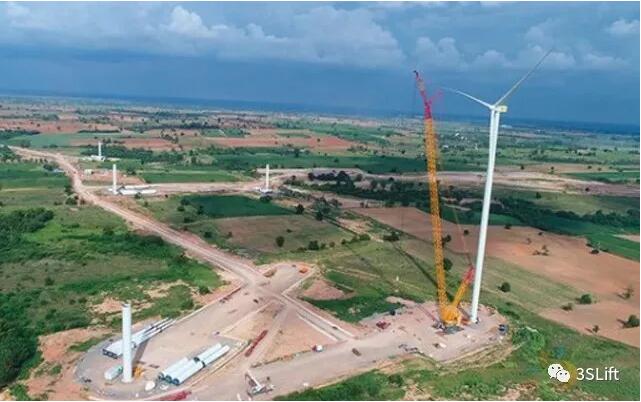 3SLift助力泰國Sarahnlom 風(fēng)電場項目運(yùn)維