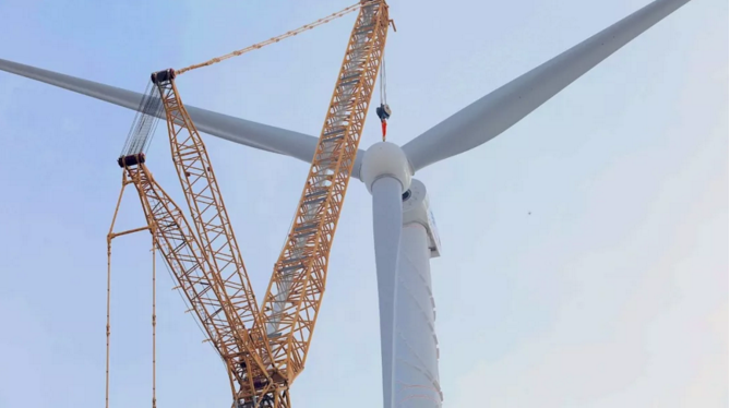 全球首臺！葉輪直徑140米、塔架高度140米 2.5MW容量級別機組并網運行??！