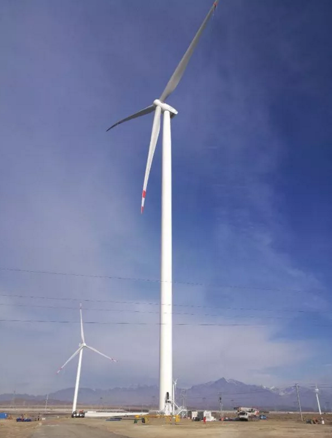 全球首臺！葉輪直徑140米、塔架高度140米 2.5MW容量級別機組并網運行！！