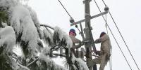 郎溪供電公司：履冰臥雪保供電