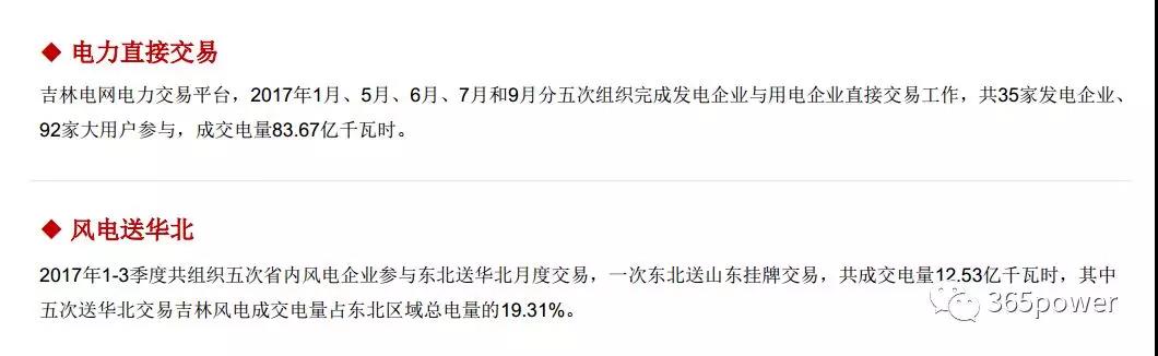 干貨！東北、西北區(qū)域2017售電市場情況