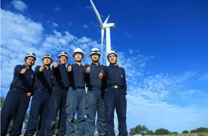 64臺(tái)！金風(fēng)科技美國(guó)響尾蛇項(xiàng)目完成機(jī)組吊裝