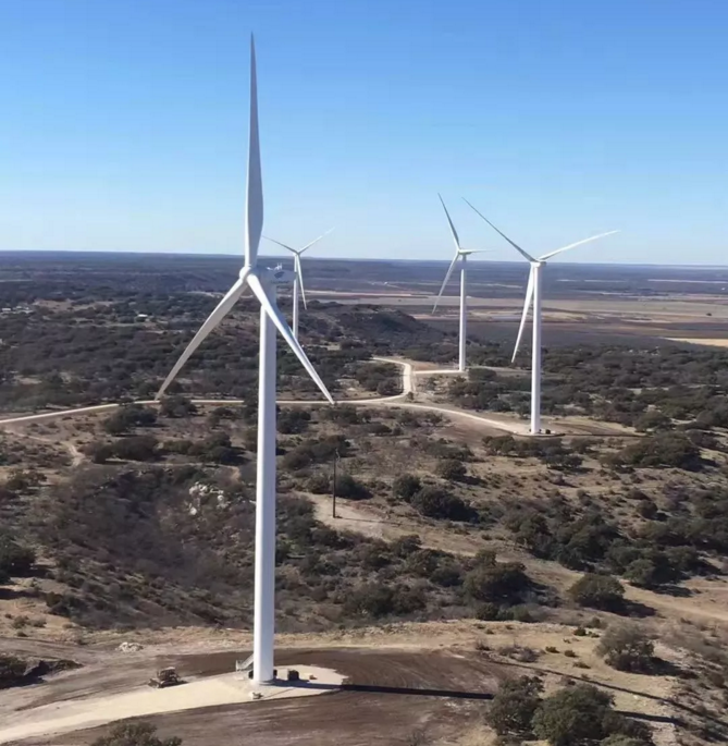 64臺(tái)！金風(fēng)科技美國(guó)響尾蛇項(xiàng)目完成機(jī)組吊裝