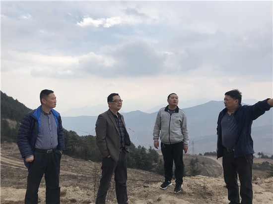 蘭樹林檢察長實地調(diào)研協(xié)調(diào)解決清溪風電建設(shè)遺留問題