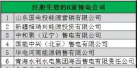 青海4月8家售電公司注冊生效5家售電公司正在公示