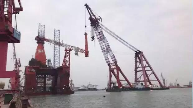 可抗16級(jí)臺(tái)風(fēng)、服務(wù)10MW海上風(fēng)機(jī)！全球首制深潛坐底多功能風(fēng)電工程船交付