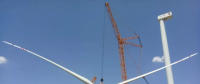 陸上風電重器：三一重能第一臺3.4MW風電機組順利完成吊裝！