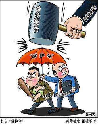 嚴(yán)打村霸等黑惡勢(shì)力犯罪及其背后的“保護(hù)傘”