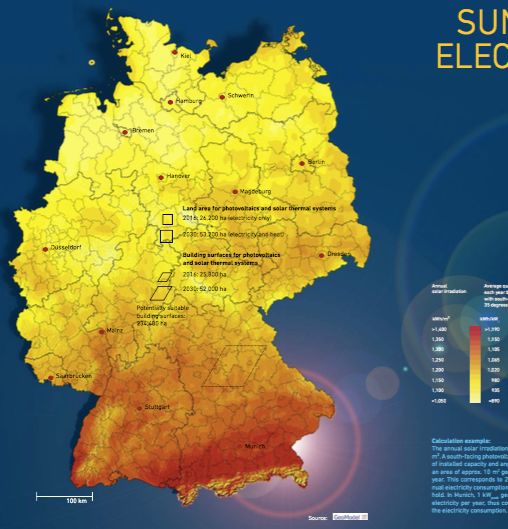 德國能源轉(zhuǎn)型08：可再生能源地圖（風(fēng)與光）
