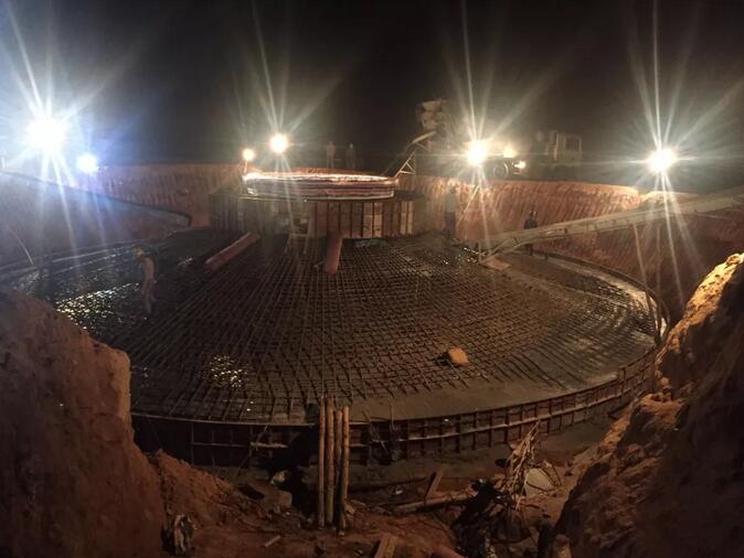 霞浦馬耳山風(fēng)電場項(xiàng)目完成全部風(fēng)機(jī)基礎(chǔ)澆筑任務(wù)