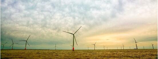 國家電投江蘇濱海北H2#40萬千瓦海上風(fēng)電項目全容量并網(wǎng)