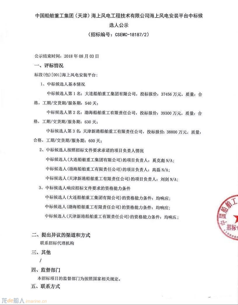 3.7億元！這家船廠將中標(biāo)海上風(fēng)電安裝平臺