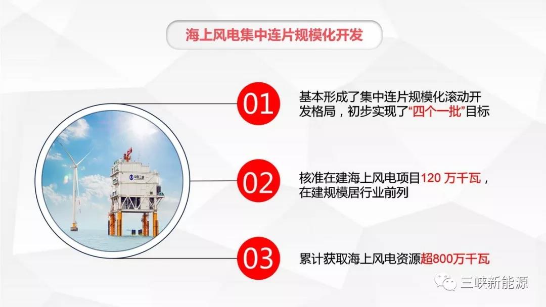 三峽新能源年中工作報告：核準在建海上風電項目120萬千瓦 居行業(yè)前列