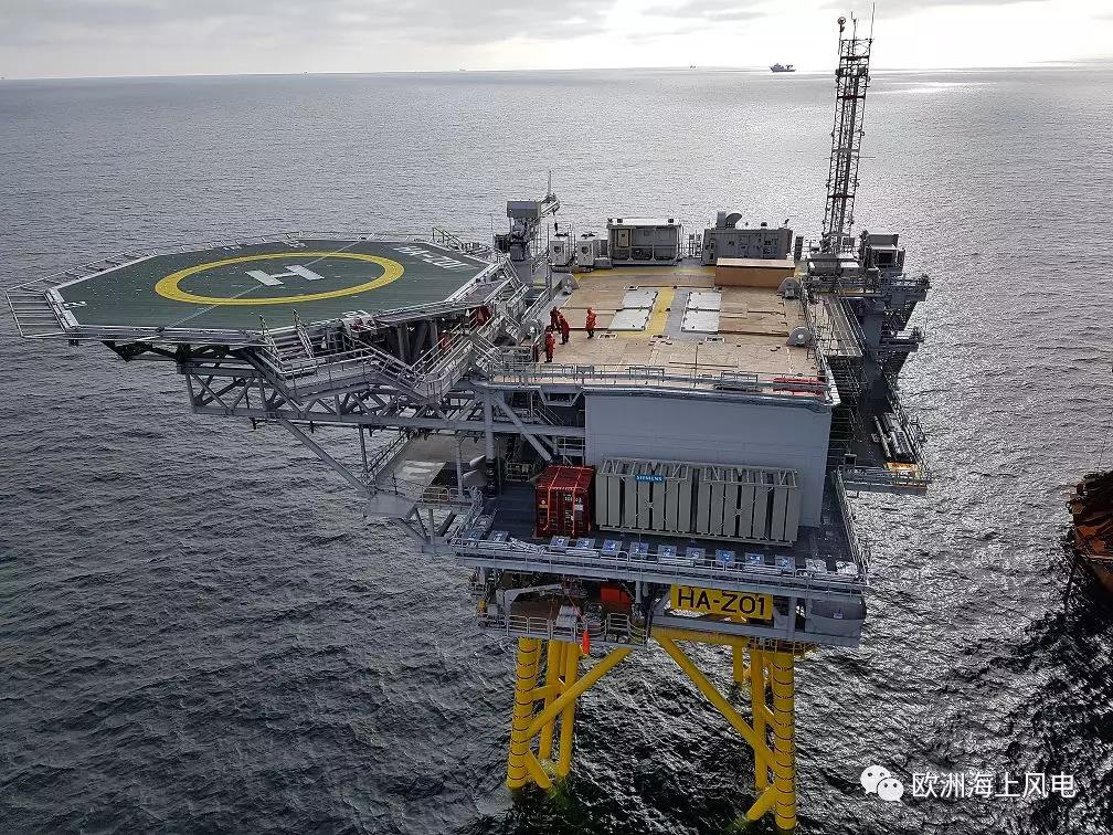 世界首個(gè)海上無功補(bǔ)償站安裝完成！