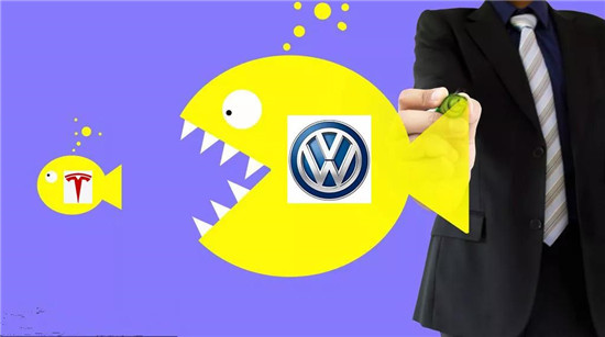 大眾汽車有意收購特斯拉