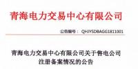 青海累計注冊和備案售電公司186家 均無配電運(yùn)營權(quán)