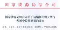 國(guó)家能源局：生物天然氣被列入國(guó)家能源發(fā)展戰(zhàn)略