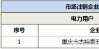 退市！重慶1家電力用戶正式退市